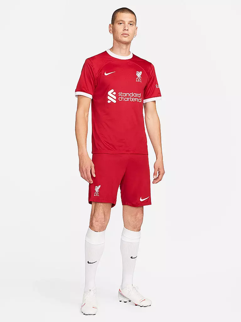 NIKE Herren Heimtrikot Liverpool FC 2023 24 Stadium Rot